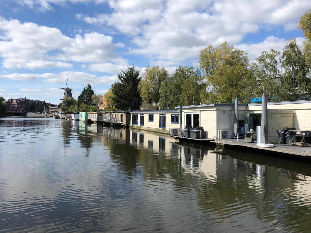 Luxury Studio On Robs Houseboat Special For Couples Amsterdam Exterior photo